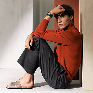 Band Apple Watch Hermès Ultra Single Tour 49 mm En Mer | Hermès USA